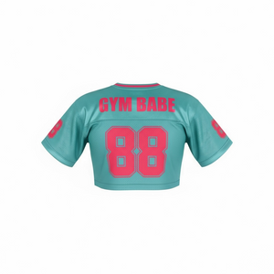 Women's crop top "No Pain No Profit" team jersey image 6