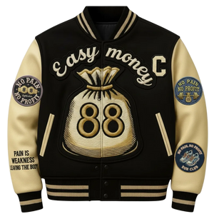 NO PAIN NO PROFIT’s “Easy Money” Varsity jackets image 0