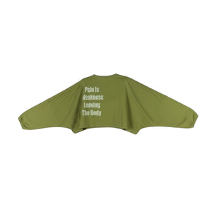 womens oversized crop top image 5