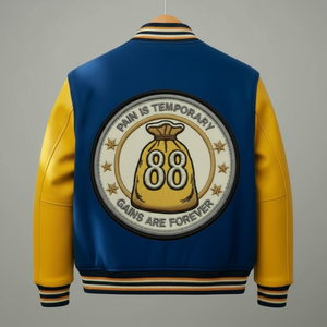 NO PAIN NO PROFIT’s “Easy Money” Varsity jackets image 6