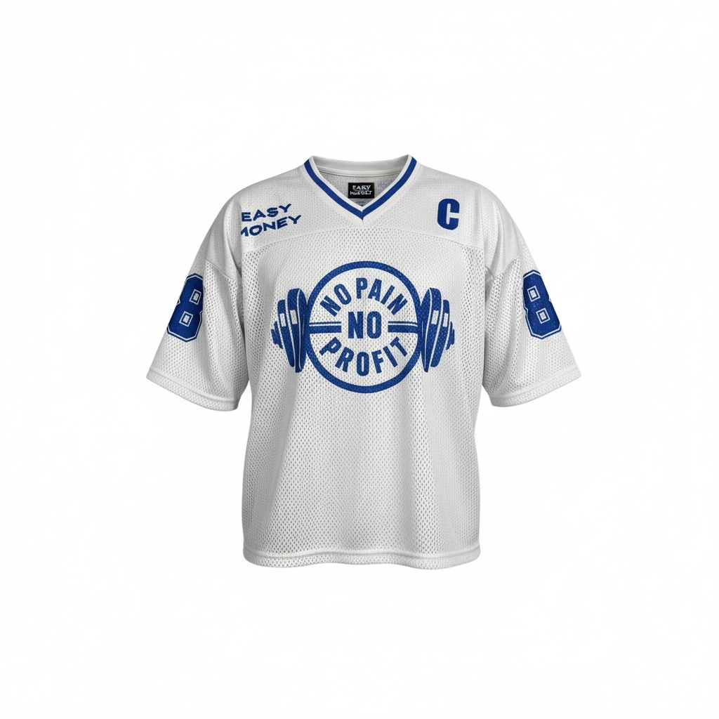 Men’s No pain No profit  oversized team jersey image 2