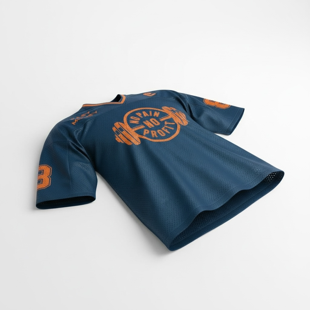 Men’s No pain No profit oversized team jersey image 4