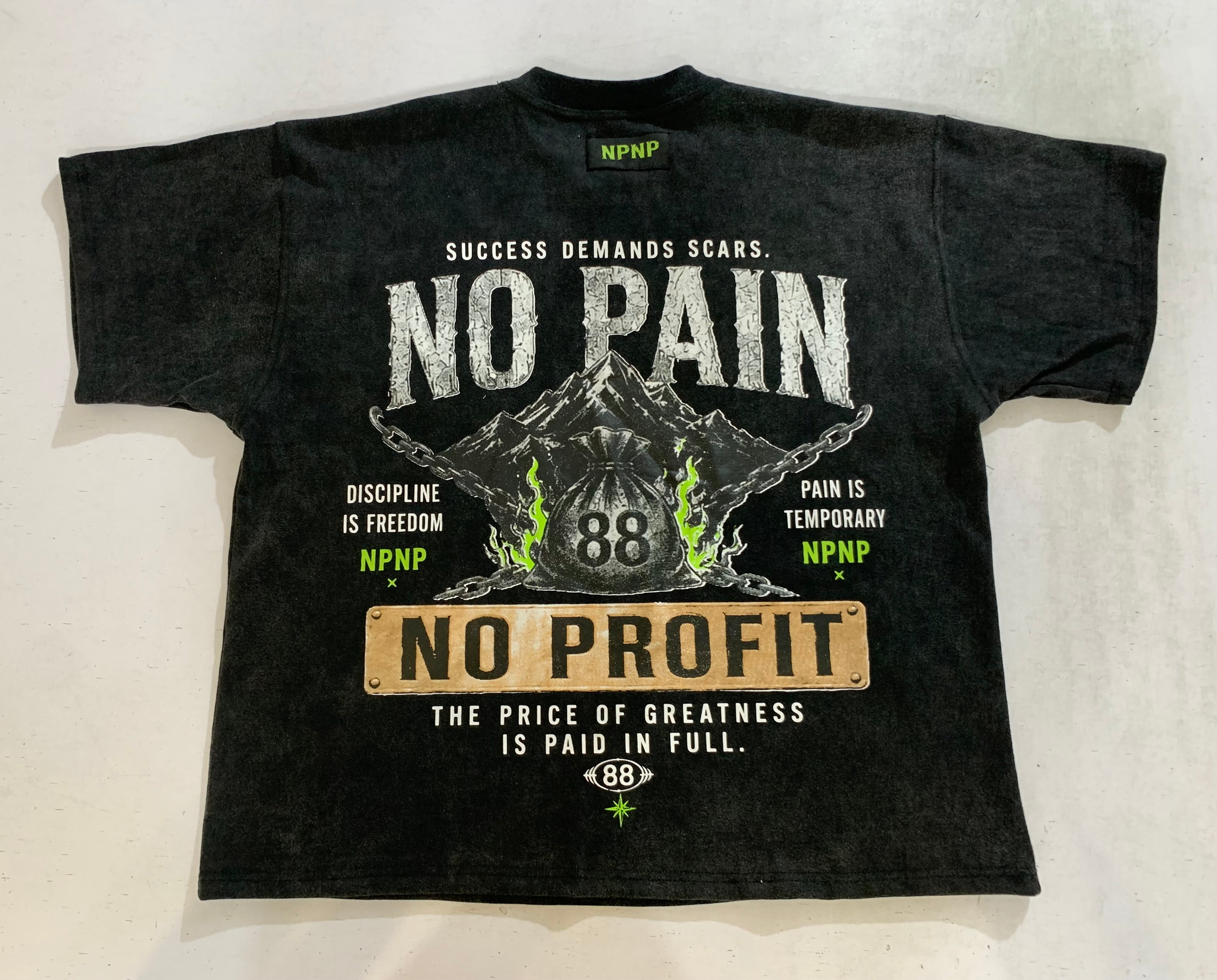 “Success Demands Scars” Heavyweight Tee