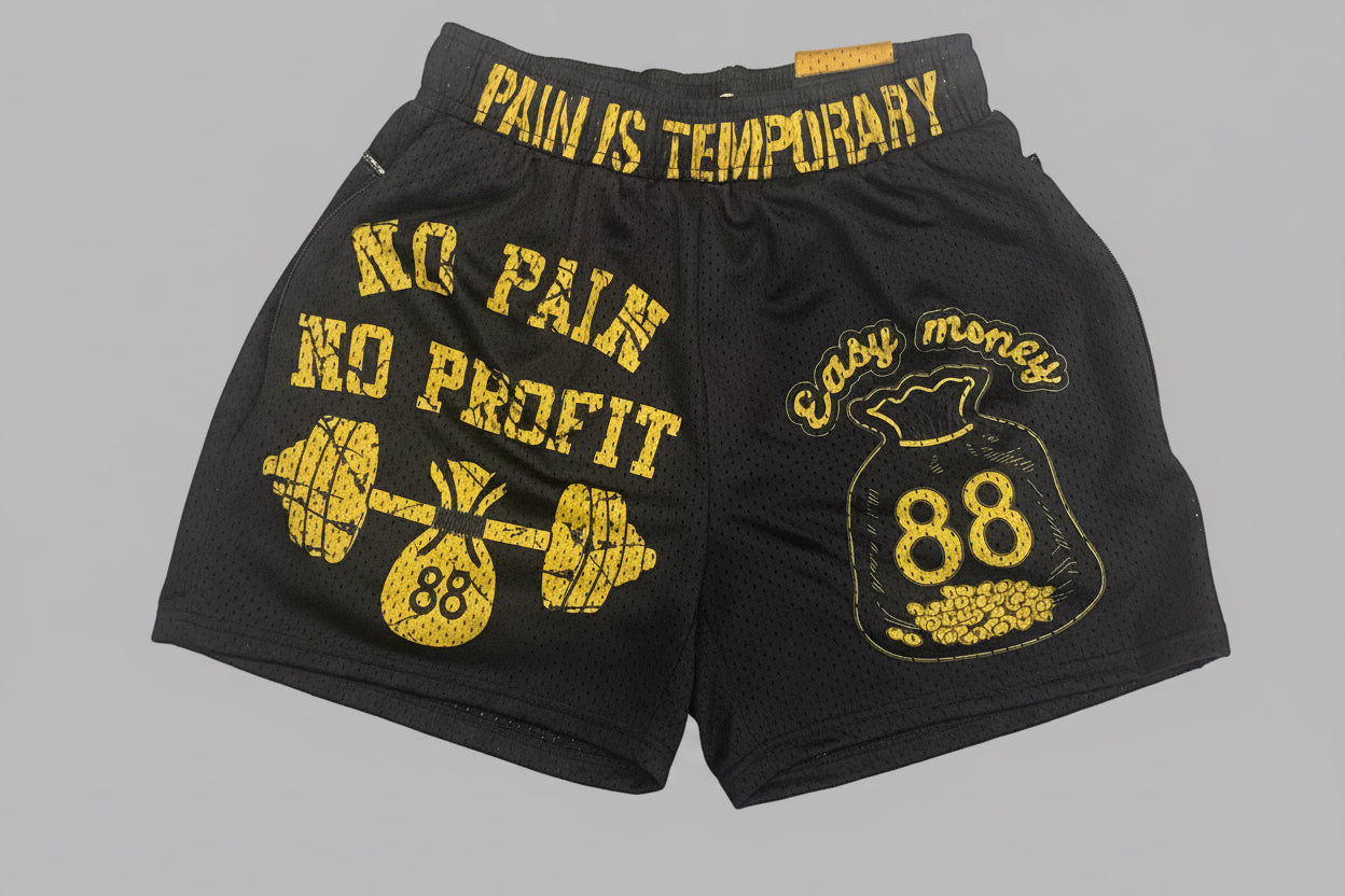 "Easy Money" Mesh Shorts (unisex)