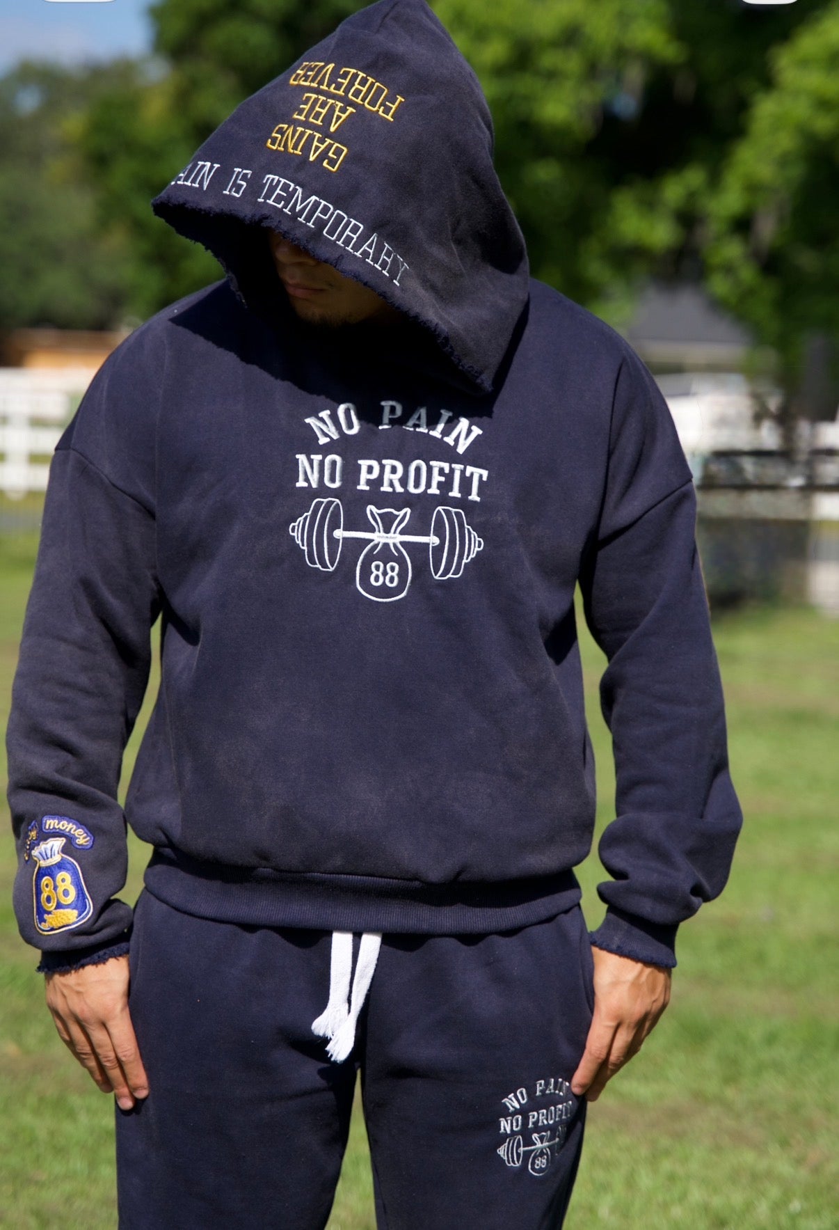 PAIN IS TEMPORARY “Elite Focus Hoodie”