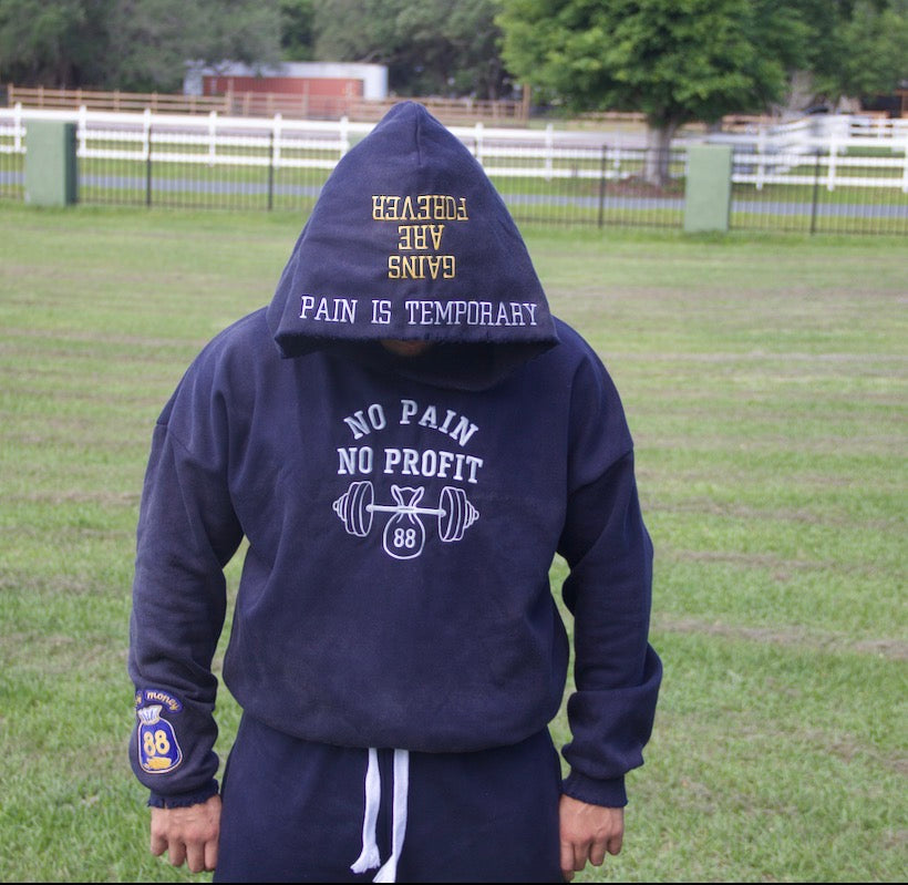 PAIN IS TEMPORARY “Elite Focus Hoodie”