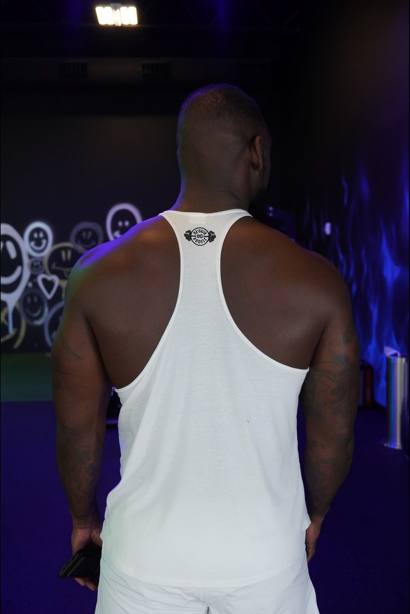 “PAIN IS WEAKNESS” Men's Slim Fit Tank Top