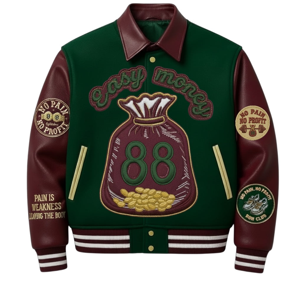 “EASY MONEY” Varsity Jacket