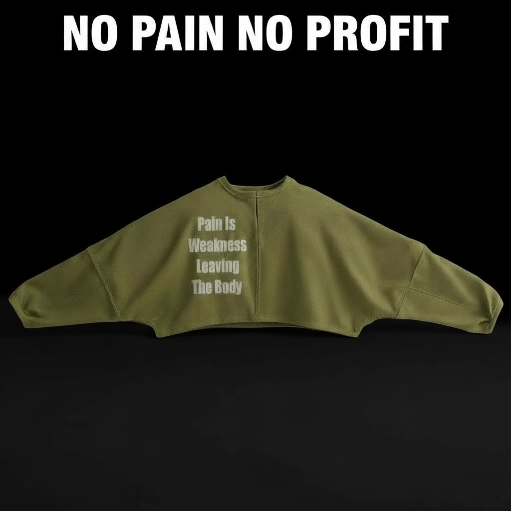 womens oversized crop top image 1